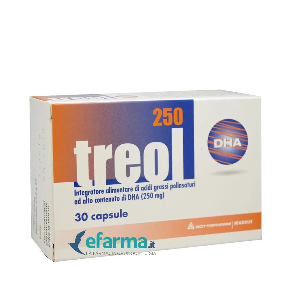 Treol 250 Integratore Acidi Grassi 30 Capsule