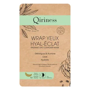 Patch contorno occhi leviganti all'acido ialuronico Qiiness - Hyal-Radiance Wrap