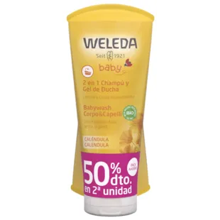 Weleda Duplo Calendula Shampoo en Douchegel 200ml