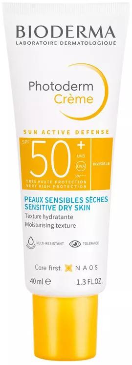 Bioderma Photoderm Crema Piel Sensible y Seca SPF50+ 40 ml