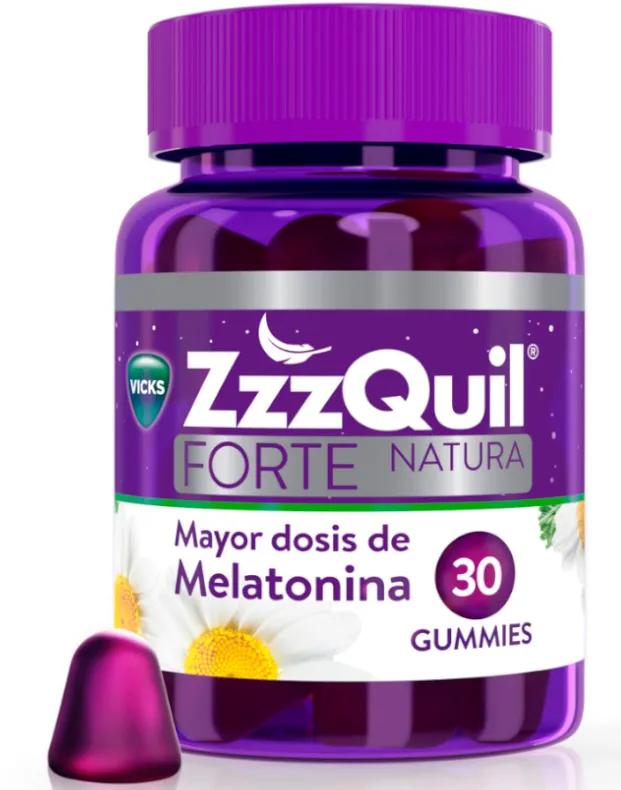 ZzzQuil Natura Forte Melatonin 30 Gummies