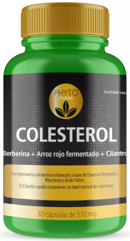 Phytofarma Colesterol Berberina + Arroz Vermelho Fermentado + Coentro 30 Cápsulas