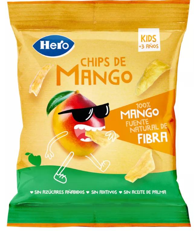 Hero Kids Snack Chips Mango +3 Años 16 gr