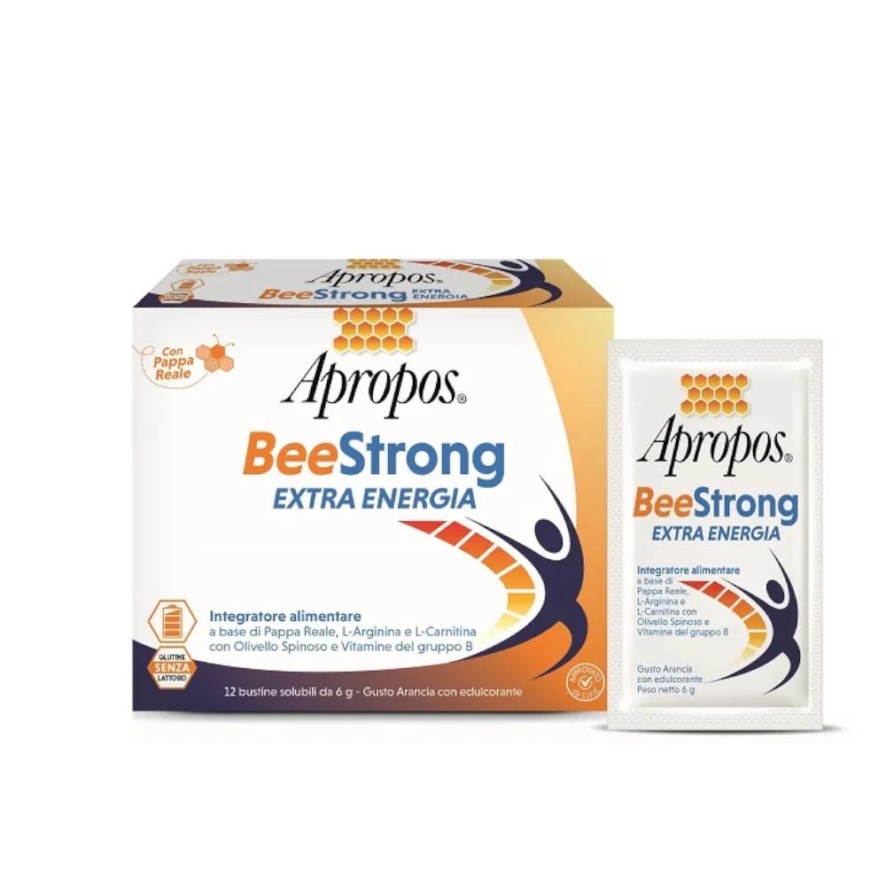 Apropos Beestrong Extra Energia Integratore 12 Bustine