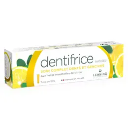 Lehning Dermatologie et Hygiène Dentifrice Naturel 80g