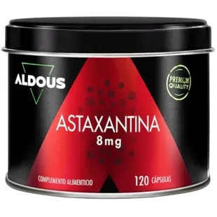 Aldous Bio Astaxantina 8mg 120 Cápsulas Gelatinosas