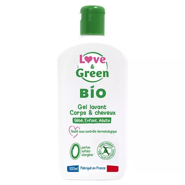 Love & Green Organic Hair & Body Gel 500ml 