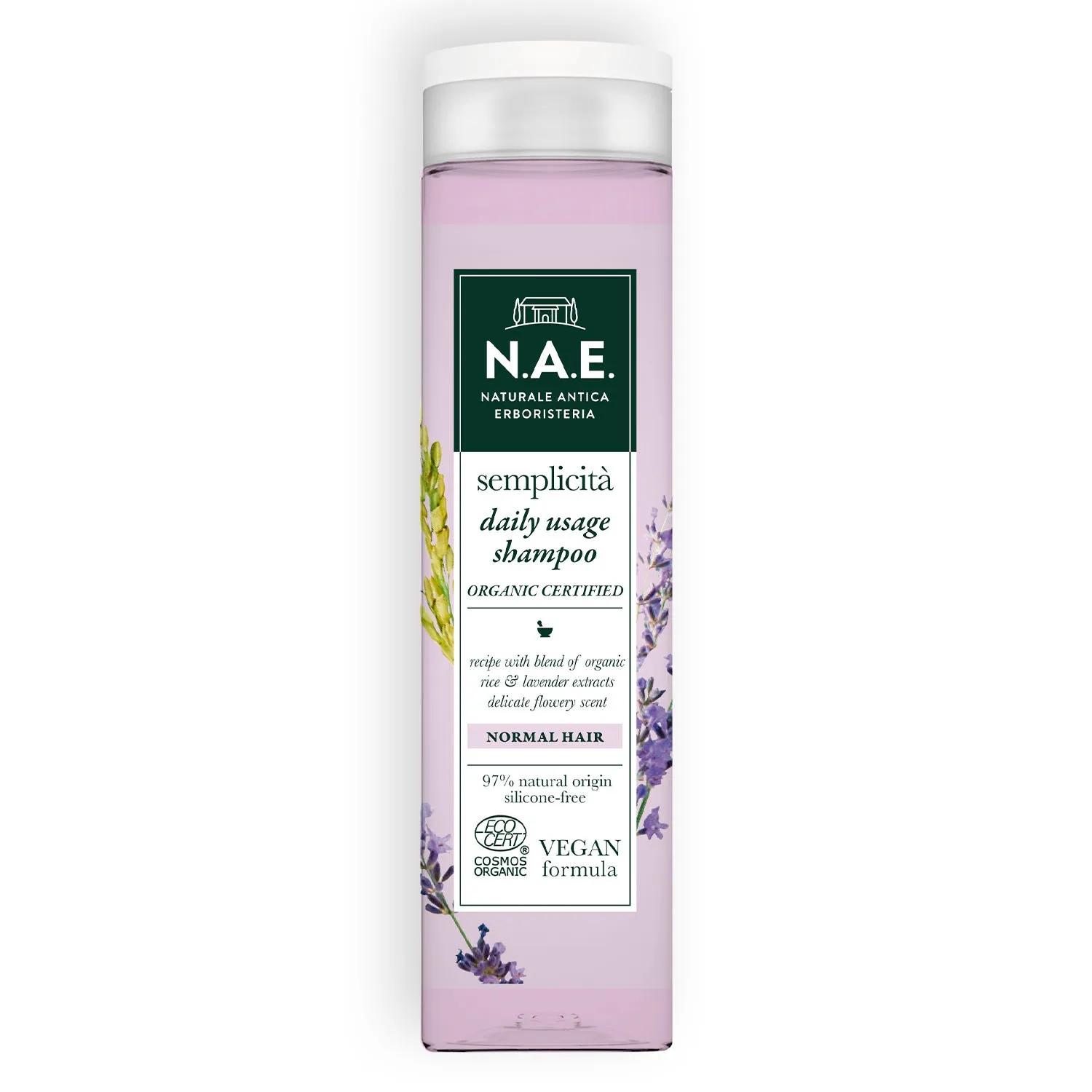 NAE Semplicità Shampoo Uso Quotidiano Capelli Normali 250 ml