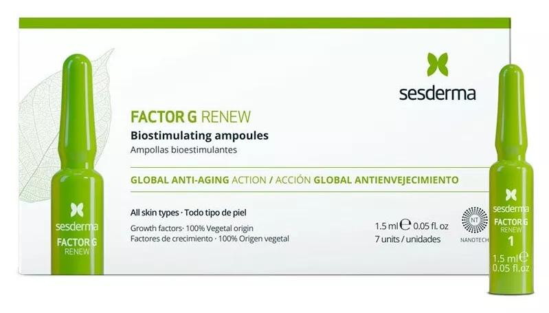 Sesderma Factor g Ampolas Renew Antienvelhecimiento 7Uds X 1,5ml