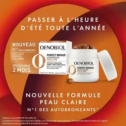 Oenobiol Perfect Bronze Autobronzant Peau Claire Lot de 2 x 30 gélules