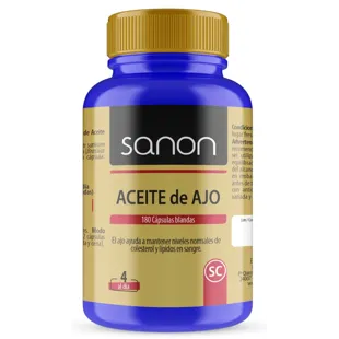 Sanon Garlic Oil 180 Softgels