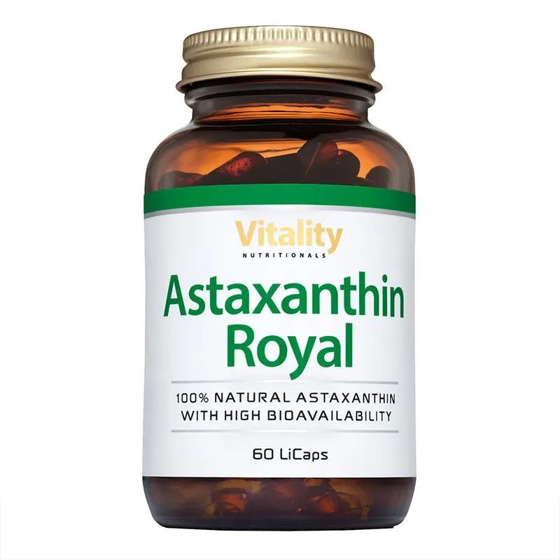 Vitality Nutritionals Astaxantina Royal 6mg Antiossidante Naturale 60 Capsule