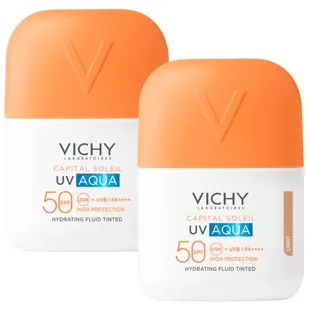 Vichy Capital Soleil UV Aqua Moisturizing Fluid Color Light SPF50 2x50 ml