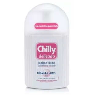 Flacon de gel d'hygiène intime Chilly Delicate 250 ml