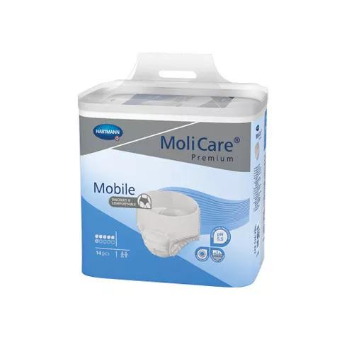 Molicare Premium Mobile 6 Gouttes Taille S 14 unités