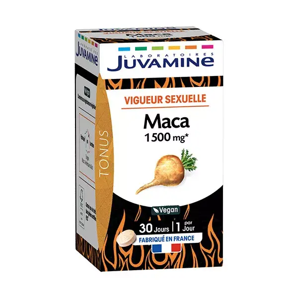 Juvamine Sexual Enhancement Maca 1500 mg - 30 tablets