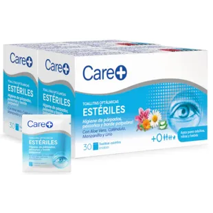 Care+ Daily Hygiene Ophthalmic Wipes 2x30 units