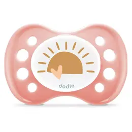 Dodie Sucette Anatomique +0m Soleil Rose