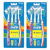 Oral-B Medium Toothbrush 123 Shiny Clean Pack of 8