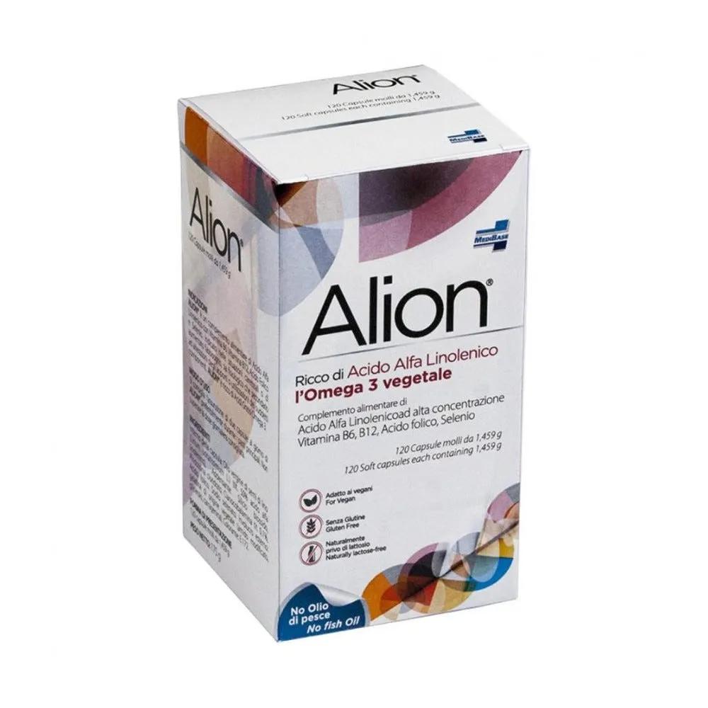 Alion Omega 3 Vegetale Integratore Salute Cardiovascolare 120 capsule