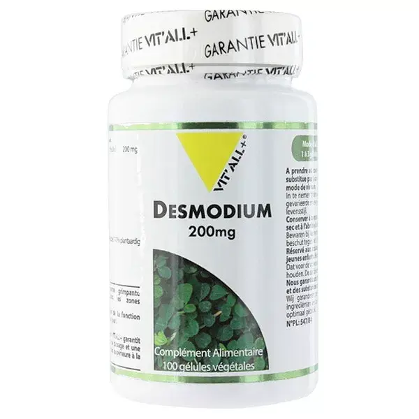 Vit'all+ Desmodium 200mg 100 gélules végétales