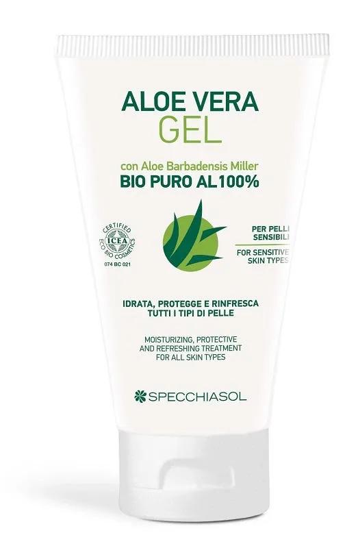 Specchiasol Aloe Vera Gel Corpo Bio Puro 100% 150 ml