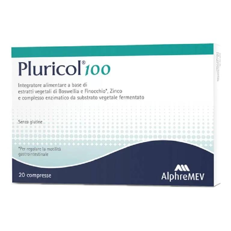 Pluricol 100 Integratore Infiammazione Cronica del Colon 20 Compresse