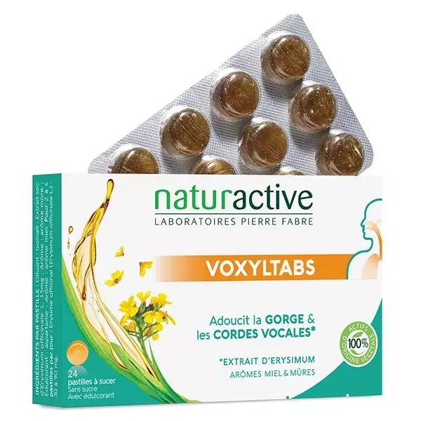 NATURACTIVE VoxylTabs 24 pastiglie senza zucchero