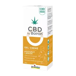 CBD BY BOIRON Gel Crème Assouplit et Apaise 40G