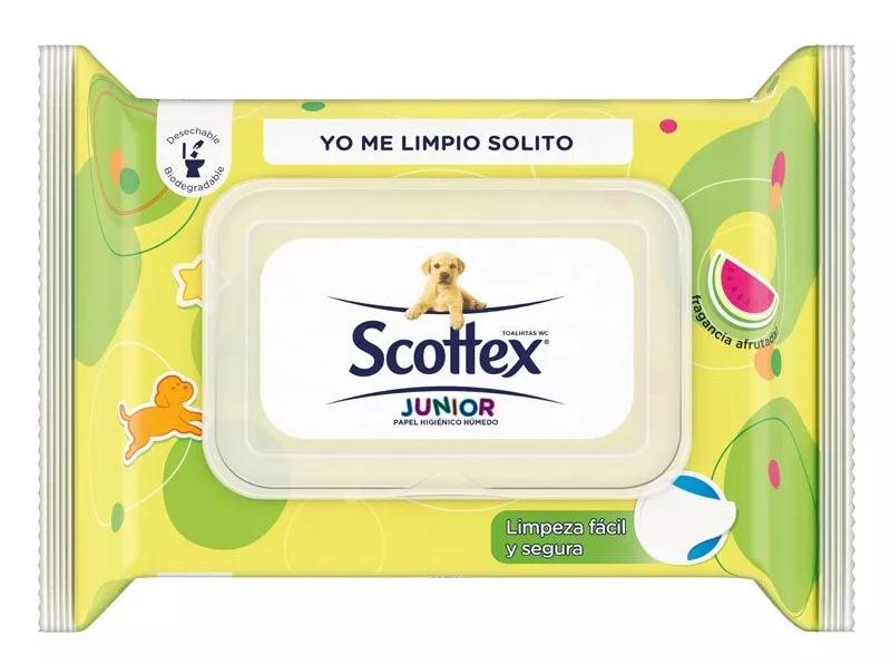 Scottex Papel Higiénico Húmido Junior 74 Uds