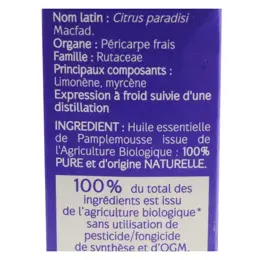 Naturactive Huile Essentielle Bio Pamplemousse 10ml