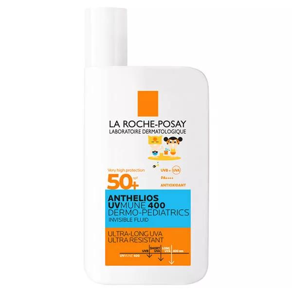 La Roche Posay Anthelios UVMUNE 400 DERMO PEDIATRICS fluido invisible sin perfume SPF50+ 50ml