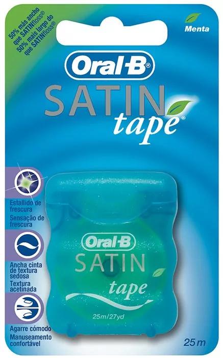 Oral-B Dental Tape frosted Mint silk 25 mm