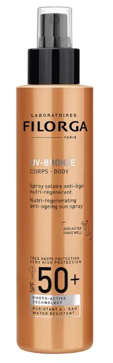 Filorga UV Bronze Spray Solar Antiedad Nutriregenerante SPF50+ 150 ml