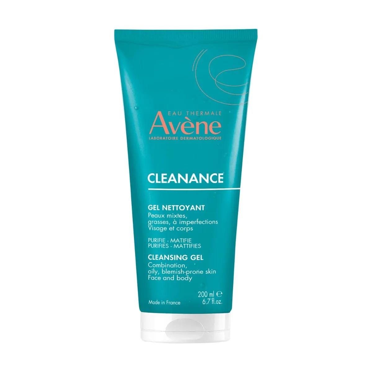 Avene Cleanance Gel Detergente Pelle Sensibile e con Tendenza Acneica 200 ml