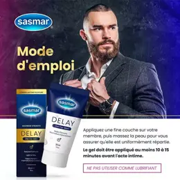 Sasmar Lubrifiant Delay Gel 30 ml