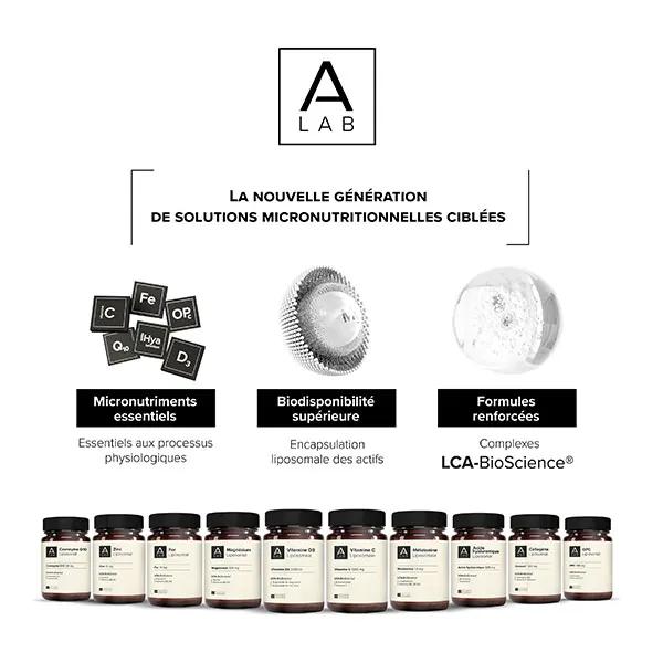 A-Lab Colágeno Liposomal 300 mg - Antienvejecimiento, Hidratación, Articulaciones - 60 cápsulas