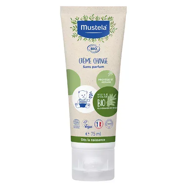 Mustela Organic Diaper Rash Cream 75ml