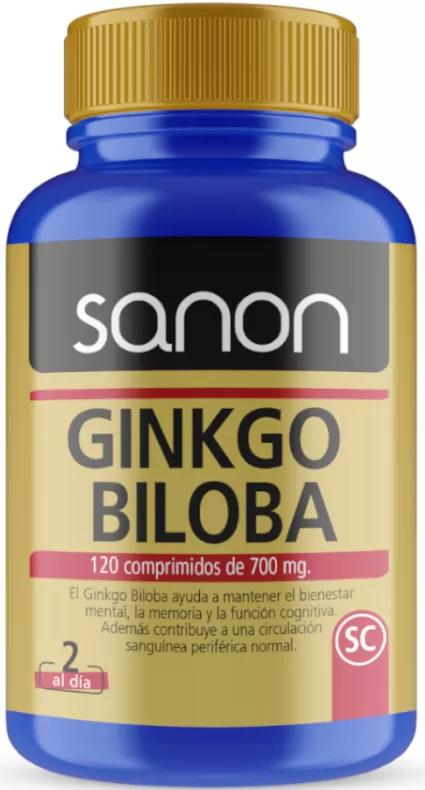 Sanon Ginkgo Biloba 700 Mg 120 Comprimidos