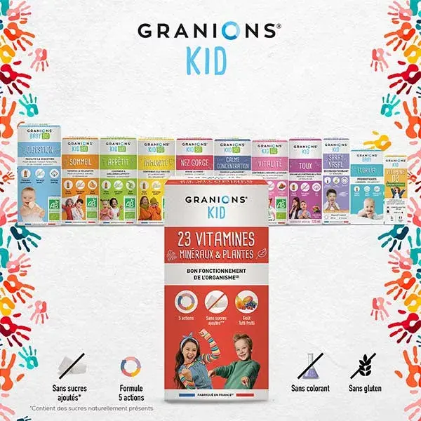 Granions Kid 23 Vitamines 125ml