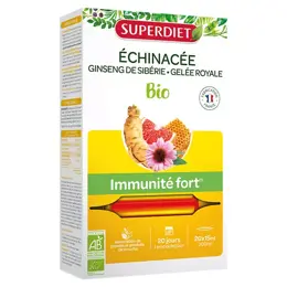 Superdiet Ginseng Bio Gelée Royale 20 ampoules