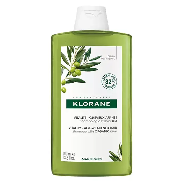 Klorane Olive Tree Extract Vitality Shampoo 400ml