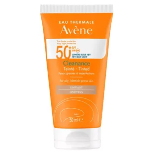 Sonnencreme SPF50+ mit Color Avene Cleanance 50ml