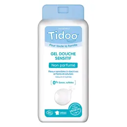 Tidoo Family Gel Douche Sensitif Non Parfumé Bio 750ml