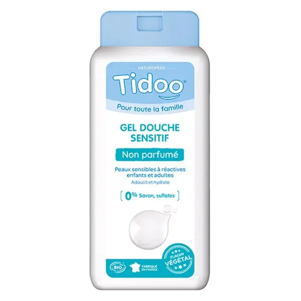 Tidoo Unscented Sensitive Shower Gel 750ml