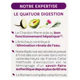 Superdiet Quatuor Bio Bien-Etre du Foie 20 ampoules