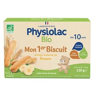 Physiolac Bio Mon 1er Biscuit Buscotti +10m 4 buatine
