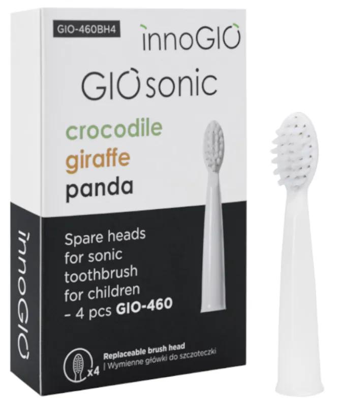 Têtes de brosse de rechange Innogio GIOsonic, 4 pièces
