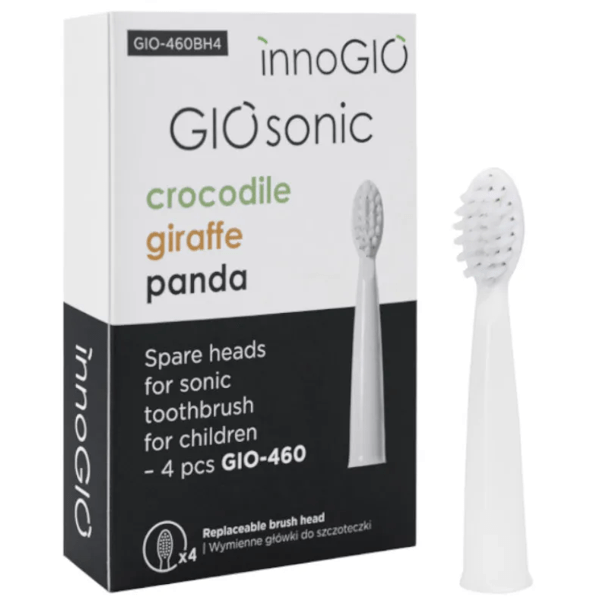 Innogio GIOsonic Ersatzbürstenköpfe 4 Stück