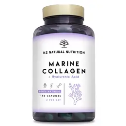 N2 Natural Nutrition Collagène Marin avec Acide Hyaluronique 150 gélules